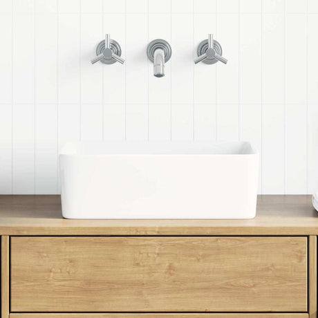 Vidaxl Washbasin 40x30x13 cm keramisk hvid
