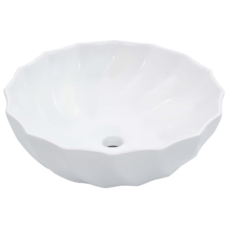 Vidaxl Washbasin 46x17 cm keramisk hvid