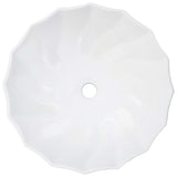 Vidaxl Washbasin 46x17 cm keramisk hvid