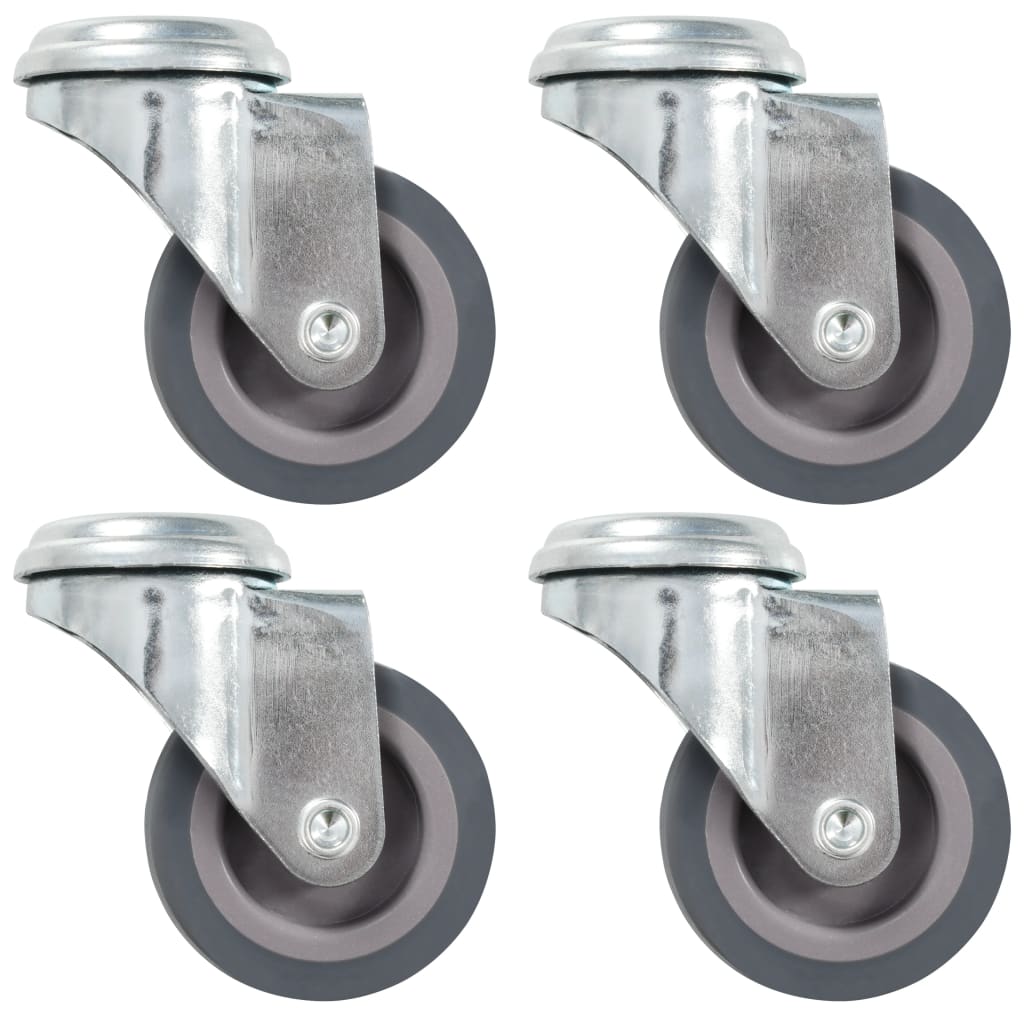 Vidaxl drejelige koder med bolthuller 4 stk 50 mm