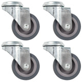 Vidaxl drejelige koder med bolthuller 4 stk 50 mm