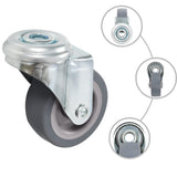 Vidaxl drejelige koder med bolthuller 4 stk 50 mm