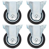 Vidaxx Faste hjul 4 stk 75 mm