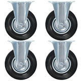 Vidaxx Faste hjul 4 stk 125 mm