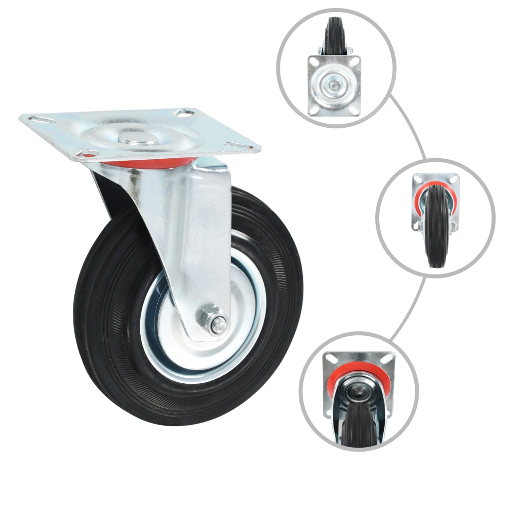 Vidaxx drejelige koder 4 stk 125 mm