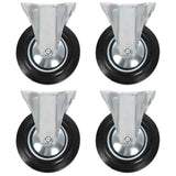 Vidaxx Faste hjul 4 stk. 160 mm