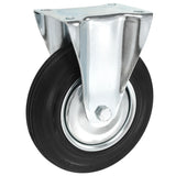 Vidaxl faste hjul 4 st 200 mm