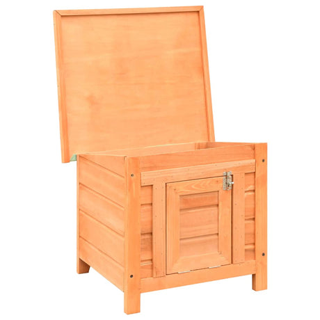 Vidaxl Kattenhuis 50x46x43,5 cm Solid fyrretræ og fyrretræ