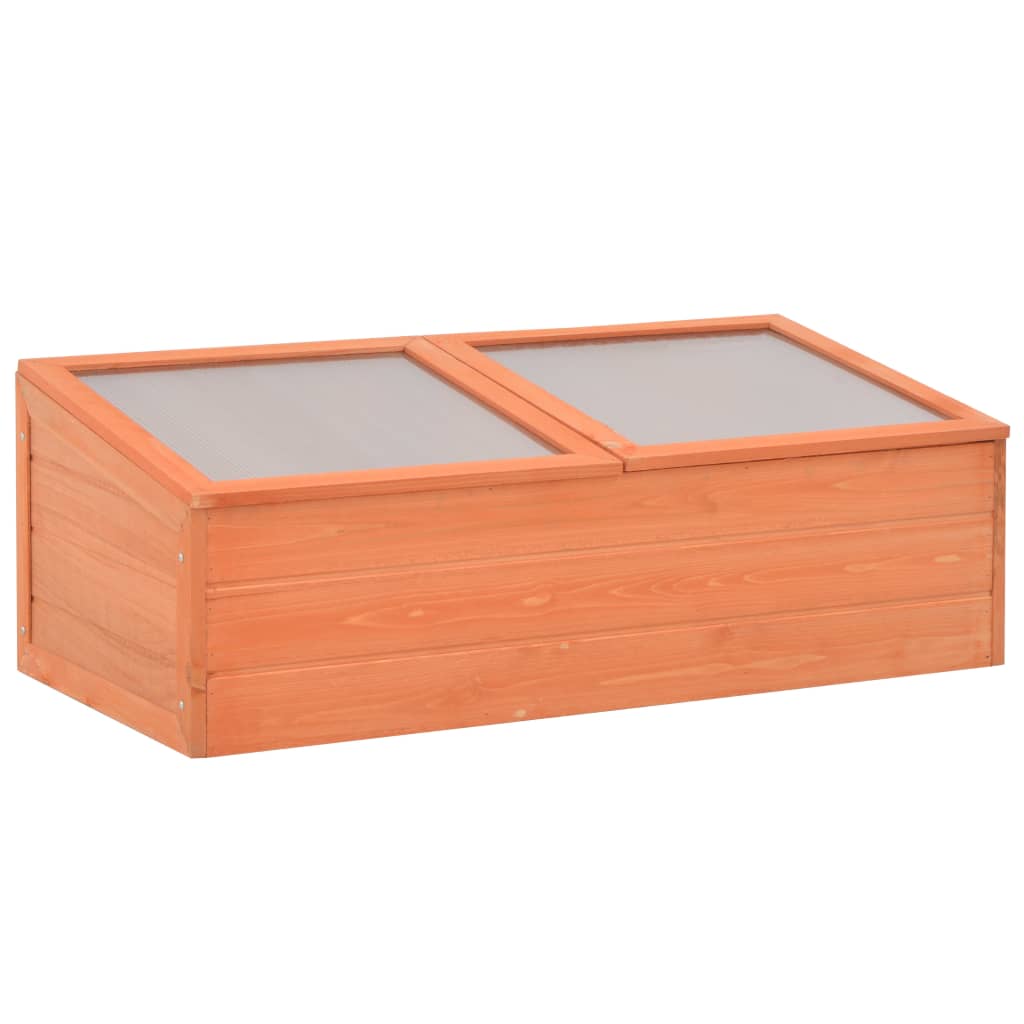Vidaxl Tuinkas 100x50x34 cm træ