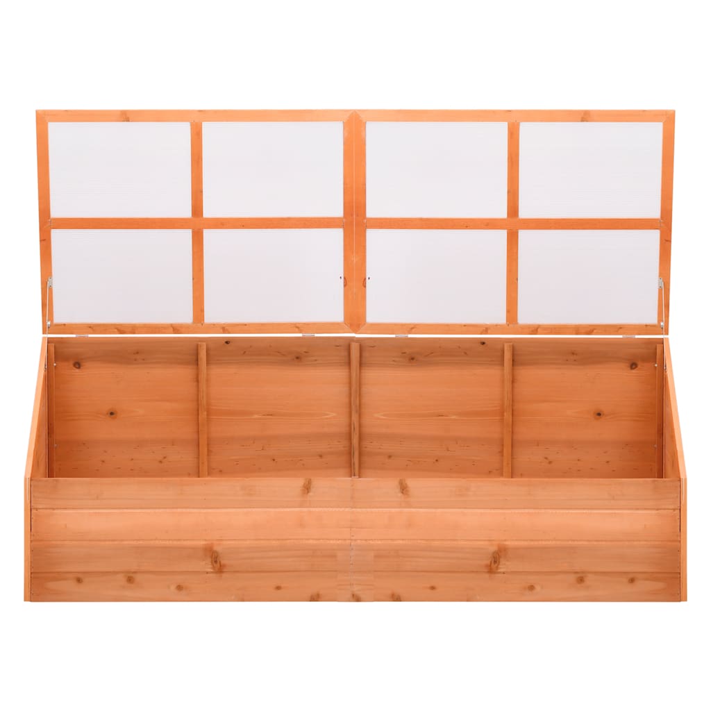 Vidaxx havedrivhus 180x57x62 cm træ