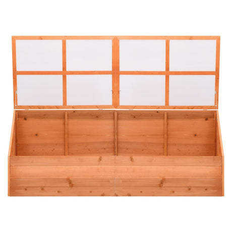 Vidaxx havedrivhus 180x57x62 cm træ