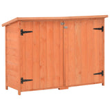 Vidaxl Garden Shed 128x42x91 cm træ