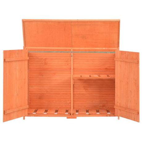 Vidaxl Garden Shed 128x42x91 cm træ