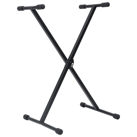 Vidaxl -tastaturstativ og afføring sort