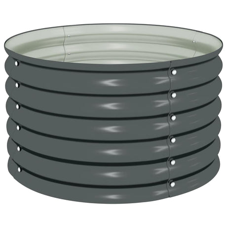 Vidaxx planter hævet 80x80x44 cm galvaniseret stålgrå