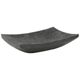 Vidaxl Sink 50x35x12 cm marmor sort