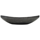 Vidaxl Sink 50x35x12 cm marmor sort