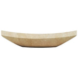 Vidaxl Sink 50x35x12 cm Marmer Cream
