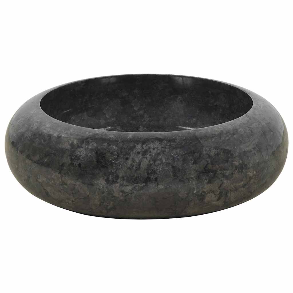 Vidaxl Sink 40x12 cm marmor sort