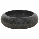 Vidaxl Sink 40x12 cm marmor sort