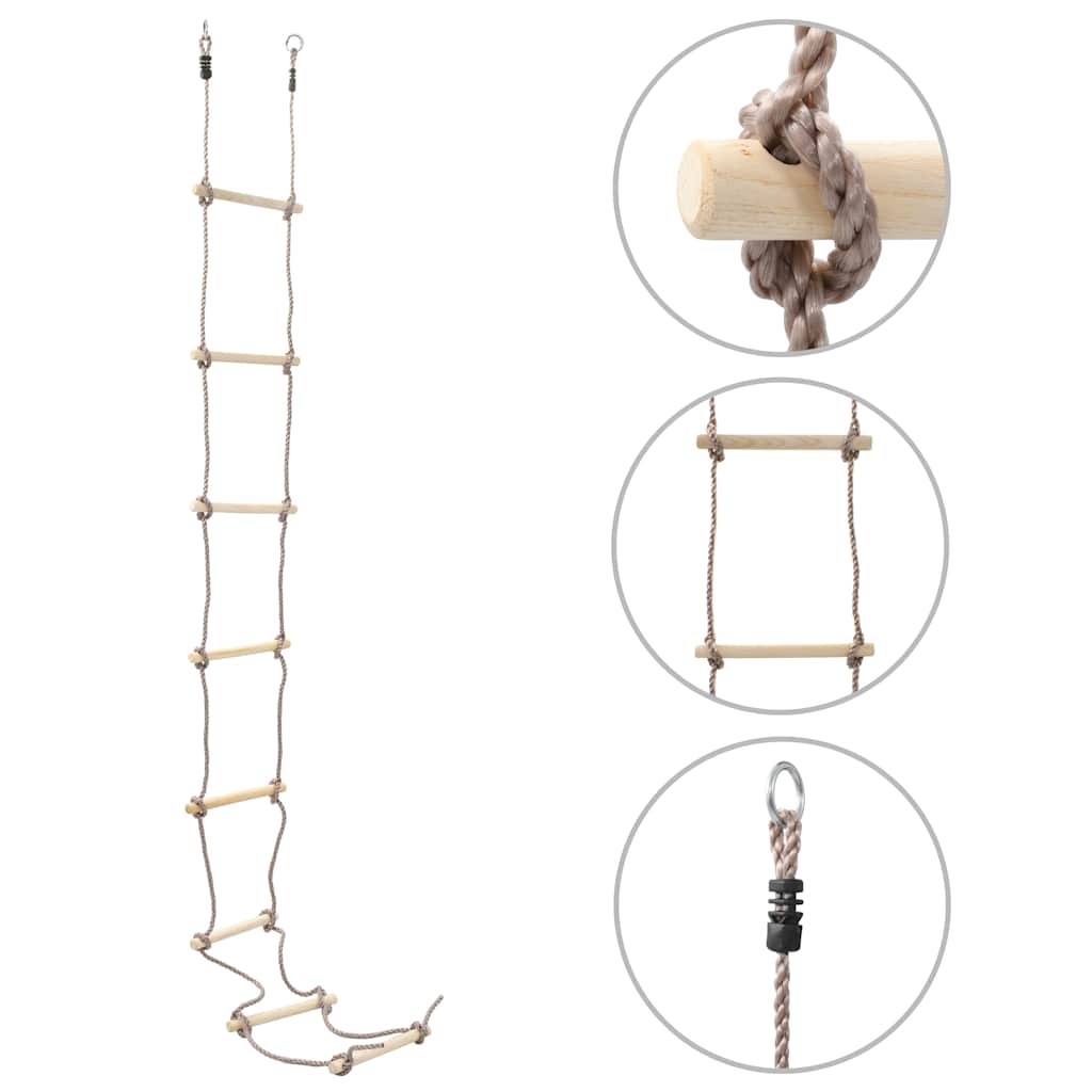 Vidaxl rebstige 290 cm træ