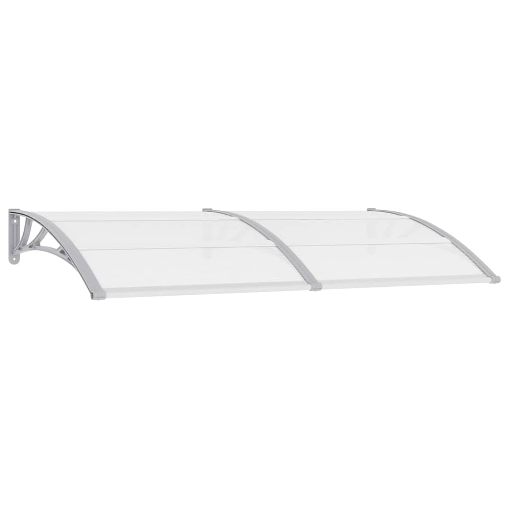 Vidaxl Door Canopy 200x100 cm pc grå