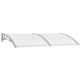 Vidaxl Door Canopy 200x100 cm pc grå