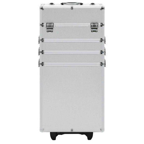 VidaXL make-up trolley aluminium sølvfarvet