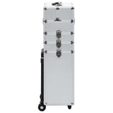 VidaXL make-up trolley aluminium sølvfarvet