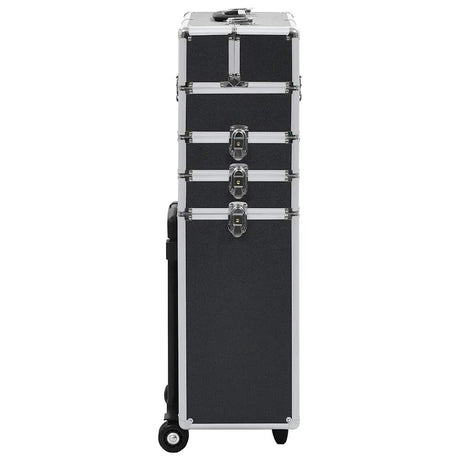 Vidaxl Make-Up Trolley Aluminium Black