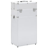 Vidaxl Make-Up Trolley Aluminium Sølvfarvet