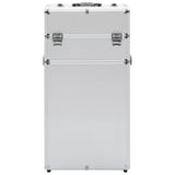 Vidaxl Make-Up Trolley Aluminium Sølvfarvet