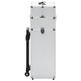 Vidaxl Make-Up Trolley Aluminium Sølvfarvet