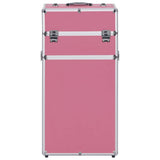 Vidaxl Makeup Trolley Aluminium Pink