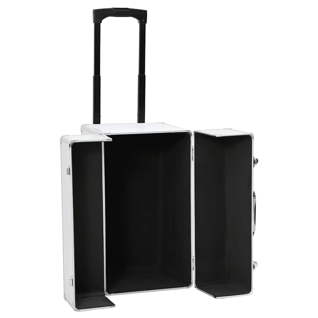 Vidaxx pilotvogn 47x39x27 cm aluminium sølv