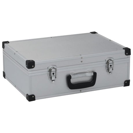 Vidaxl Tool Case 46x33x16 cm aluminium sølvfarvet