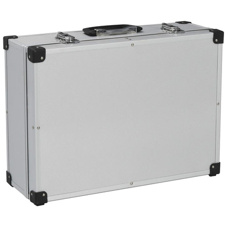 Vidaxl Tool Case 46x33x16 cm aluminium sølvfarvet