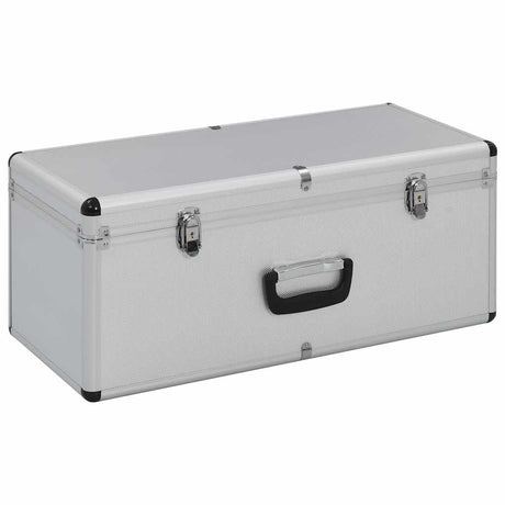 Vidaxl Storage Bockets 2 St. Aluminium Sølvfarvet