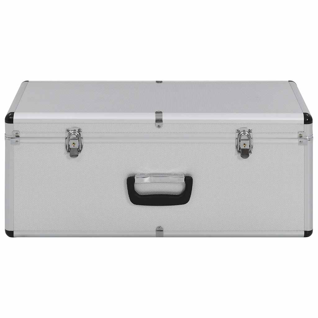 Vidaxl Storage Bockets 2 St. Aluminium Sølvfarvet