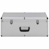 Vidaxl Storage Bockets 2 St. Aluminium Sølvfarvet