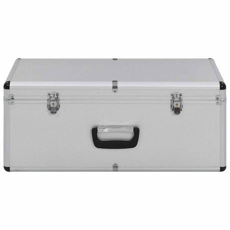 Vidaxl Storage Bockets 2 St. Aluminium Sølvfarvet