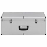 Vidaxl Storage Bockets 2 St. Aluminium Sølvfarvet