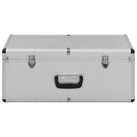 Vidaxl Storage Bockets 2 St. Aluminium Sølvfarvet