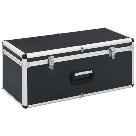 Vidaxl Storage Cases 2 St Aluminium Black