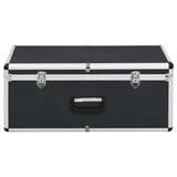 Vidaxl Storage Cases 2 St Aluminium Black