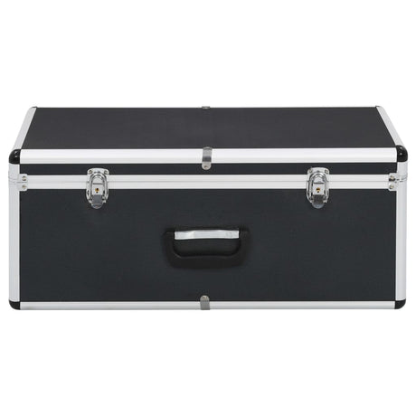 Vidaxl Storage Cases 2 St Aluminium Black