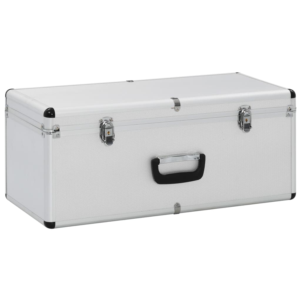 Vidaxl Storage Bockets 3 St. Aluminium Sølvfarvet