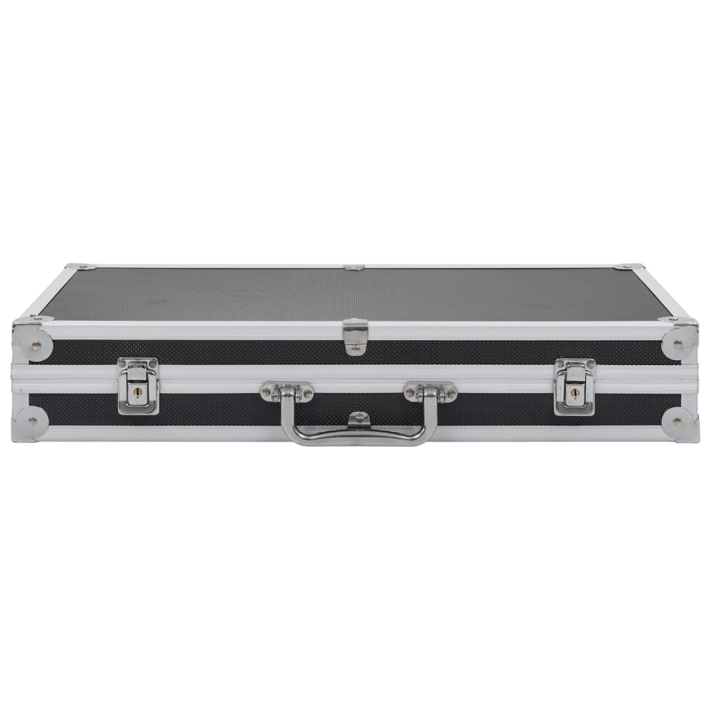 Vidaxl Wapenkoffer Aluminium ABS Sort