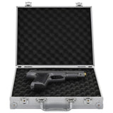 Vidaxx pistolkasse aluminium abs sølvfarvet