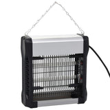 Vidaxl Vliegendendoder 12 W aluminium ABS Sort